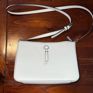 Kate Spade White crossbody bag.